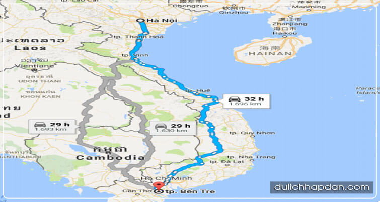 Kinh nghiệm du lịch Bến Tre tự túc - Hà Nội Bến Tre