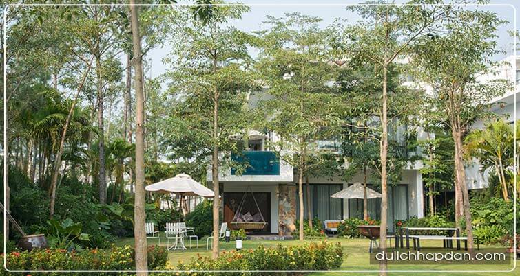 kinh nghiệm đi flamingo đại lải resort tiểu khu Forest Resort