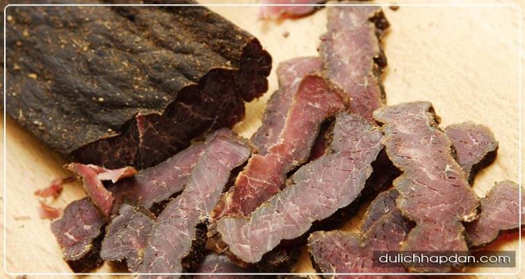Thịt khô Biltong Nam Phi