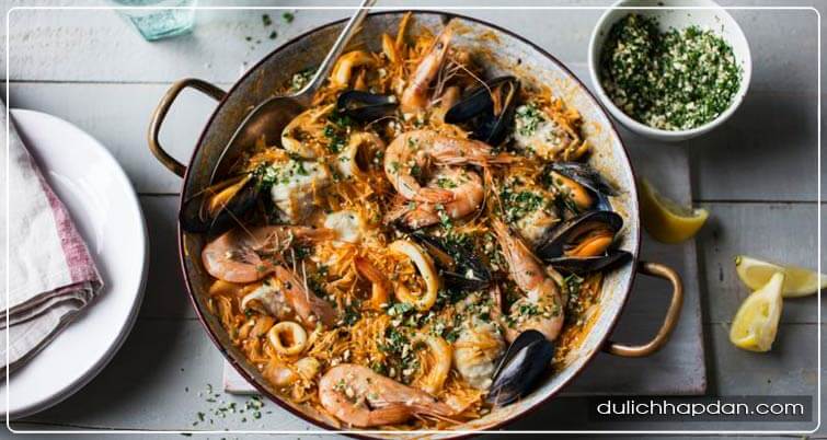 kinh nghiệm du lịch tây ban nha tự túc món Fideuà