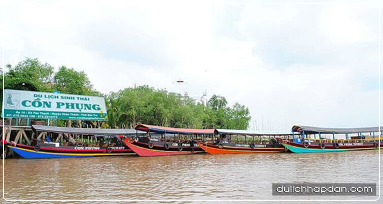 địa điểm du lịch bến tre cồn Phụng